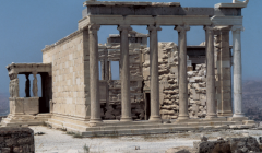 Greek Classical period, 480-323 BCE
- c. 430s-406 bce
- Akropolis, Greece
- the second important temper erects on the Akropolis under Perikles' building program
- asymmetrical design plan reflects the buildings multiple functions in housing severa...