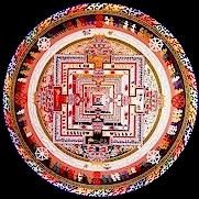 Kalachakra Mandala=body,mind, spirit, with gates, innermost pristine consciousness and inner bliss, no gates
origin 600 BCE
