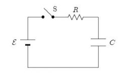 

Four circuits have the form shown in the diagram. The capacitor is initially uncharged and theswitch S is open.



  SThe values of the emfE, resistanceR, and capacitanceCfor each of the circuits arecircuit 1:E=18V,R=3Ω,C=1μFcircuit 2:E...