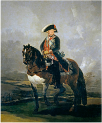 Goya,Charles IV on Horseback, 1800-01