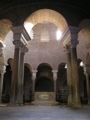 Interior and exterior Santa Costanza