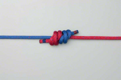 Used to tie two ends together to make rope slings. A single fisherman's knot can be used to tie a back up.