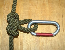 Creates a loop in the middle of rope
Ties off bad spot in rope
can be loaded from both directions