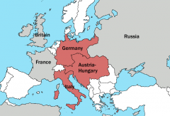 (Government, Politics & Diplomacy) the secret alliance between Germany, Austria-Hungary, and Italy formed in 1882and lasting until 1914


nationalism.


 


http://www.thefreedictionary.com/Triple+Alliance