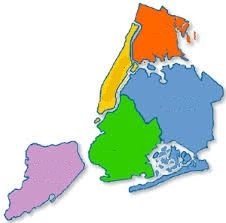 Nueva York: dividido en 5 Islas