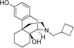 analgesico narcotico > morfinani

antagonista rec oppioidi mu

agonista rec k

non lega delta -> no allucinazioni e psicodislessia

eff collaterali cardiotossicità