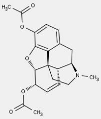 analgesico narcotico e droga > morfine

3,6-diacetilmorfina

agonista rec oppioidi mu

supera BEE e viene idrolizzata a 3-acetilmorfina , 6-acetilmorfina (+ potente) e morfina

ipotesi unitaria droghe -> nel nucleus accumbens il neurone dopami...