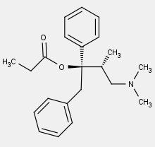 analgesico narcotico > 3-fenilpropilammine

EtCOO + Bz

agonista rec oppioidi mu

destrogiro = analgesico

levogiro = antitussivo