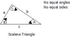 No sides equal in length and no angles equal in magnitude