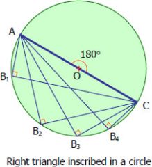 ...all of the vertices are points on the circle 
