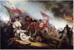 JohnTrumbull, Death of General Warren at Battle of Bunker Hill, 1786
