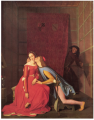 Ingres,Paolo and Francesca, 1819