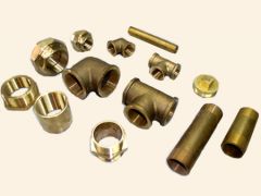 Any pipe constructed form any copper allow containing zinc as its principal alloying element. Often used in plumbing where rust is a factor.