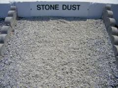 Rock selected or processed by shaping, cutting, and sometimes finishing for construction uses. Stone Dust - Pulverized stone, sometimes used as a substitute for sand.