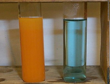 * Positive test results red-orange/green color, A positive test result is any color change. 
Reducing sugars contain free aldehyde/ketone which reduce (give electrons) Copper sulfate in Benedict’s reagent and form an orange-red colored precipitate.