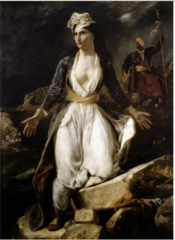 Delacroix, Greece Expiring on the Ruins of Missolonghi