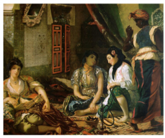 Delacroix,The Women of Algiers