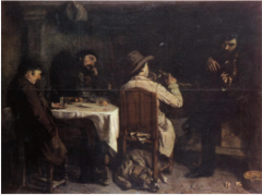 Courbet,After Dinner at Ornans,1848-49