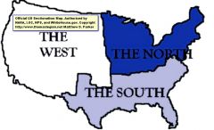 (the country was sectioned into north and south)
SECTIONALISM