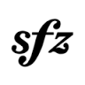 or "sf" (= sforzando or sforzato)