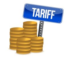 tariff
(money)