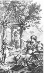 Frontispiece for the second editionof Marc-Antoine Laugier’s Essayon Architecture,1755