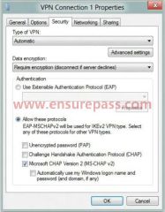 A company has client computers that run Windows 8.

You set up new virtual private network (VPN) connections on all client computers. The VPN connections require the use of a smart card for authentication. Users are unable to connect to the corpor...