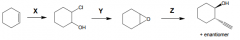 

 Provide reagents for the following multistep synthesis.