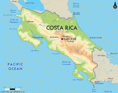 Costa Rica is a rugged, rain forested Central American country with coastlines on the Caribbean and Pacific
