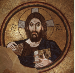 CHRIST PANTOKRATOR WITH SCENES FROM THE LIFE OF CHRIST