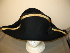 Two cornered hat