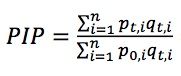 Konzept des Paasche-Preisindex / BIP-Deflator

reales BIP<sub>t</sub> = nominales BIP<sub>t</sub> / PIP