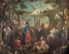 Where is the painting of 'The Pool of Bethseda' by William Hogarth ?