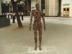 Name Anthony Gormley statue in Shoe Lane ?