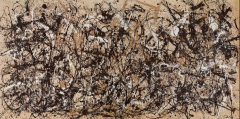 Jackson Pollock exemplified what style of 
painting?