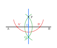 is the relationship between two lines which meet at a right angle (90 degrees)