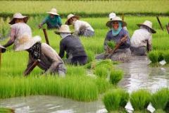 Agricultura que se da en el Asia monzónica.