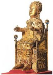 Reliquary statue of Sainte-Foy