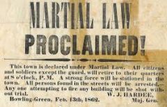 Martial Law
(military government)