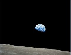 Moon/Earth
Taken by astronaut