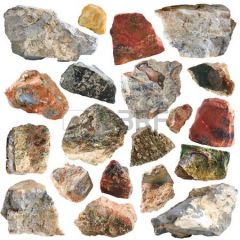 Tipos de minerales.