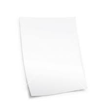 sheet (of paper)