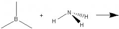 Identify the Lewis acid and the Lewis base. What is the product of this reaction?