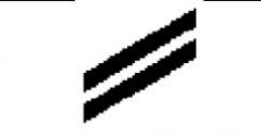 Two Diagonal Stripes