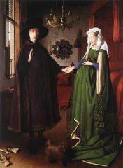 #68


The Arnolfini Portrait 


Jan Van Eyck


1434 C.E.
