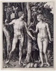 #73


Adam and Eve


Artist: Albrecht Durer 


1504 C.E.


 