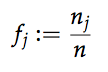 Die Absolute Häufigkeit bezeichnet die Anzahl der Elemente der Menge
Die Relative Häufigkeit gibt die Merkmalsausprägung an.