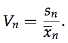 Der Variationskoeffizient ist der Quotient zwischen der Standardabweicung und des Arithmetischen Mittels und ist somit selbst
eine dimensionslose Größe. DEr eignet sich auch zum Vergleich der Streuung zweier
Datensätze, die in unterschiedlic...
