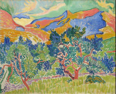 Mountains at Collioure - Andre Derain