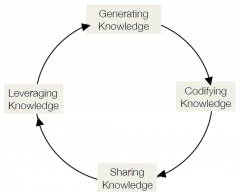 Generating Knowledge


 


Codifying Knowledge


 


Sharing Knowledge


 


Leveraging Knowledge